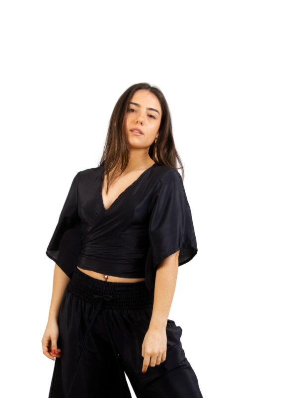 PANTALÓN SANTA + TOP LARA - Negro